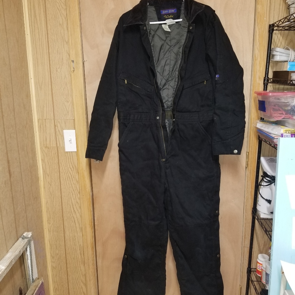 Insulated vintage coveralls in great shape .